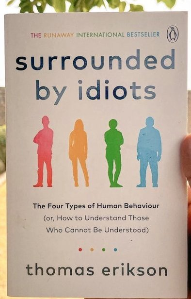 "Just because you’re right, I don’t have to be wrong." 

- Thomas Erikson, Surrounded by Idiots
#BookQuote #quotes #quoteoftheday