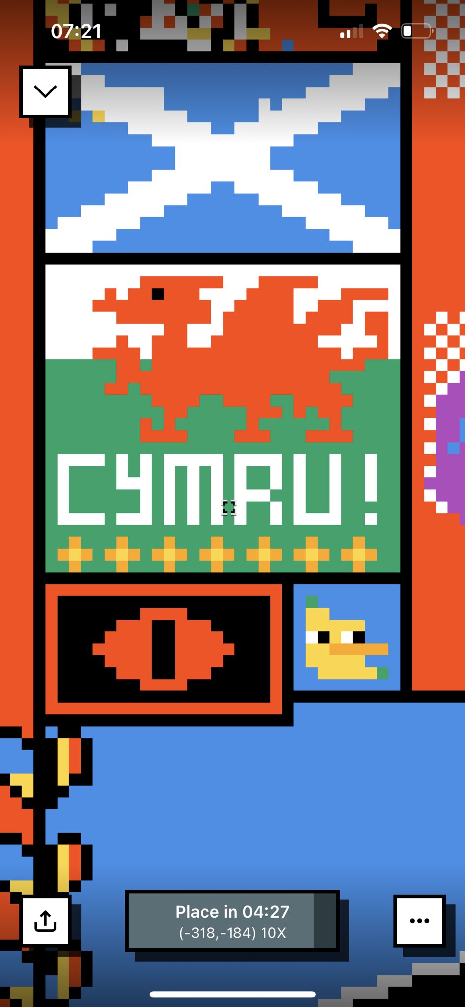 Banana Duck on Twitter "Duck still holding strong. Allied with clan of lamb after epic battle