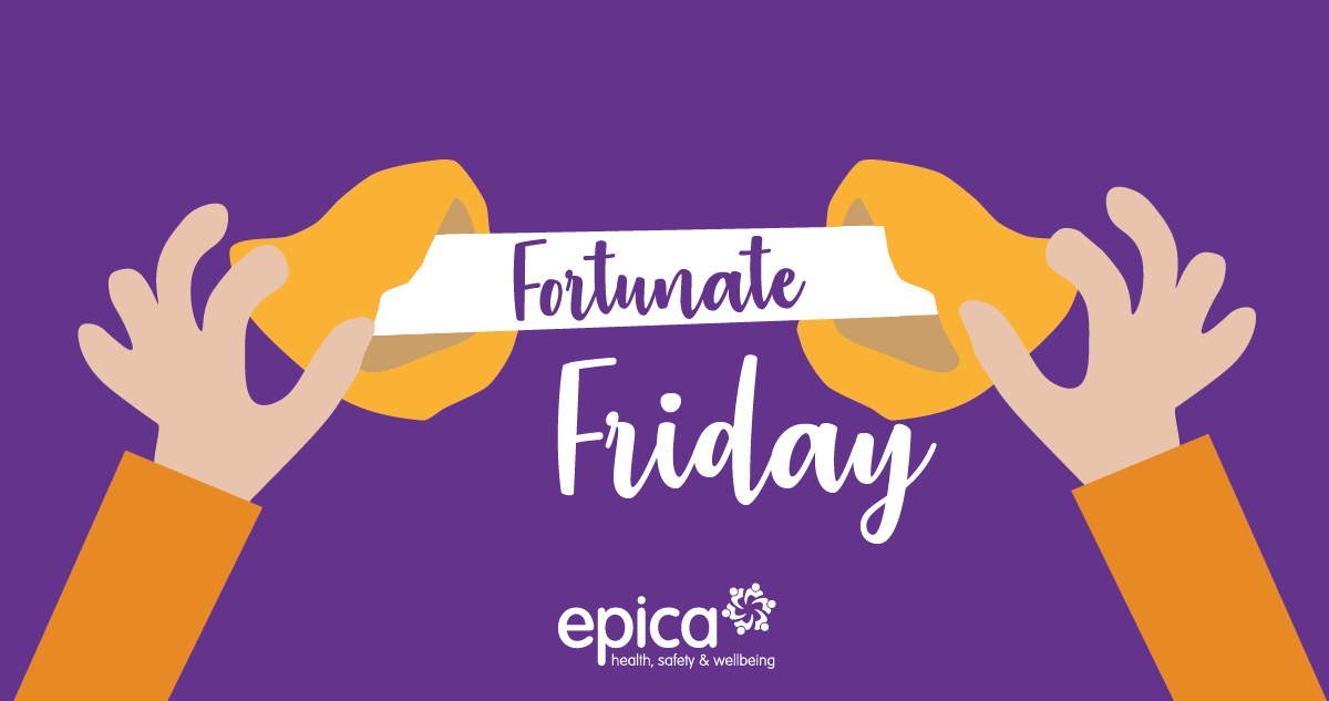 EpicaSafety's tweet photo. Its Friday and we all need to stay focused on what we are doing. We have made it through another week - don't let it slip now.
Let our team at Epica Health, Safety and Wellbeing help you to get to the weekend in great shape so that you can enjoy yourselves line you fully deserve https://t.co/sW6efW2Jcu