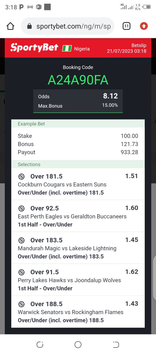 DAN BABA predictions 🏀⚽💯 tweet media