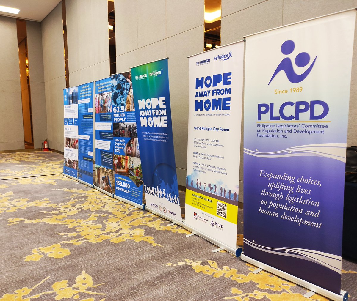 PLCPD1989's tweet photo. "Our common goal of providing durable solutions for people forced to flee, stateless, and at-risk of statelessness begins with building our internal capacity to effectively advocate for the passage of the laws that will institutionalize the needed legal frameworks . . ." https://t.co/W8U3JPFkaT