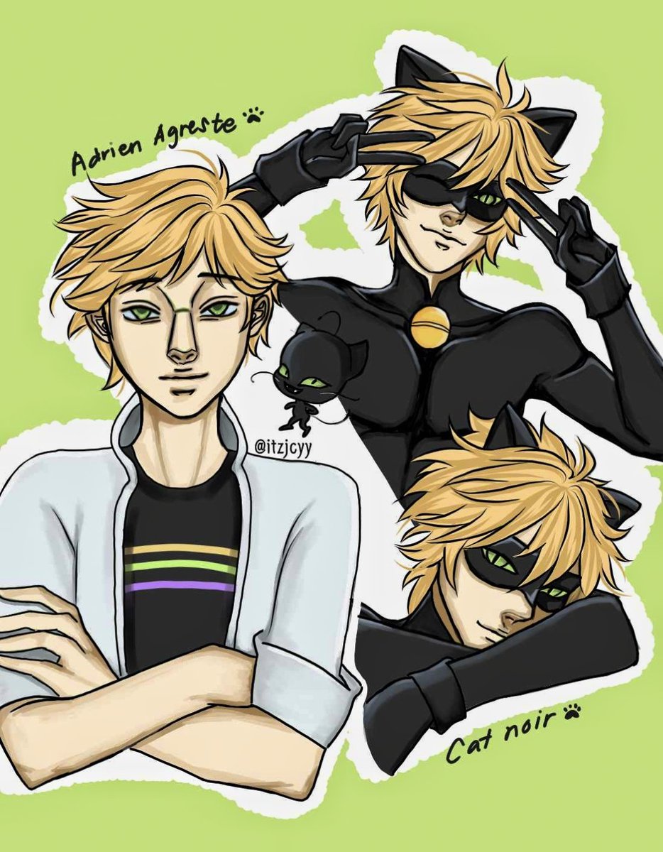 itzjcyy57's tweet photo. Catnoir❤️😘

#MiraculousLadybug #CatNoir
#MiraculousOnDisney #MiraculousLadybugCatNoir
#AdrienAgreste #fanart #digitalart #commissionsopen #commisionart https://t.co/R3dRZ0O5or