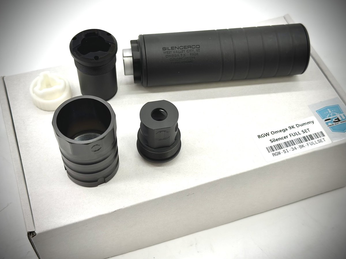 ORGA_inc's tweet photo. #RGW #SilencerCo #Omega9K フルセット BK
#ハンドガン #サブマシンガン #ライフル など色々な組み合わせが可能な #サイレンサー と #ブラストシールド のお得なセットになります。
本店
https://t.co/e4pIxFWyji
ヤフー
https://t.co/dhVKI3MWo8
楽天
https://t.co/cyYR8SN1Zr
#サバゲー https://t.co/ZoAfy4gK9r