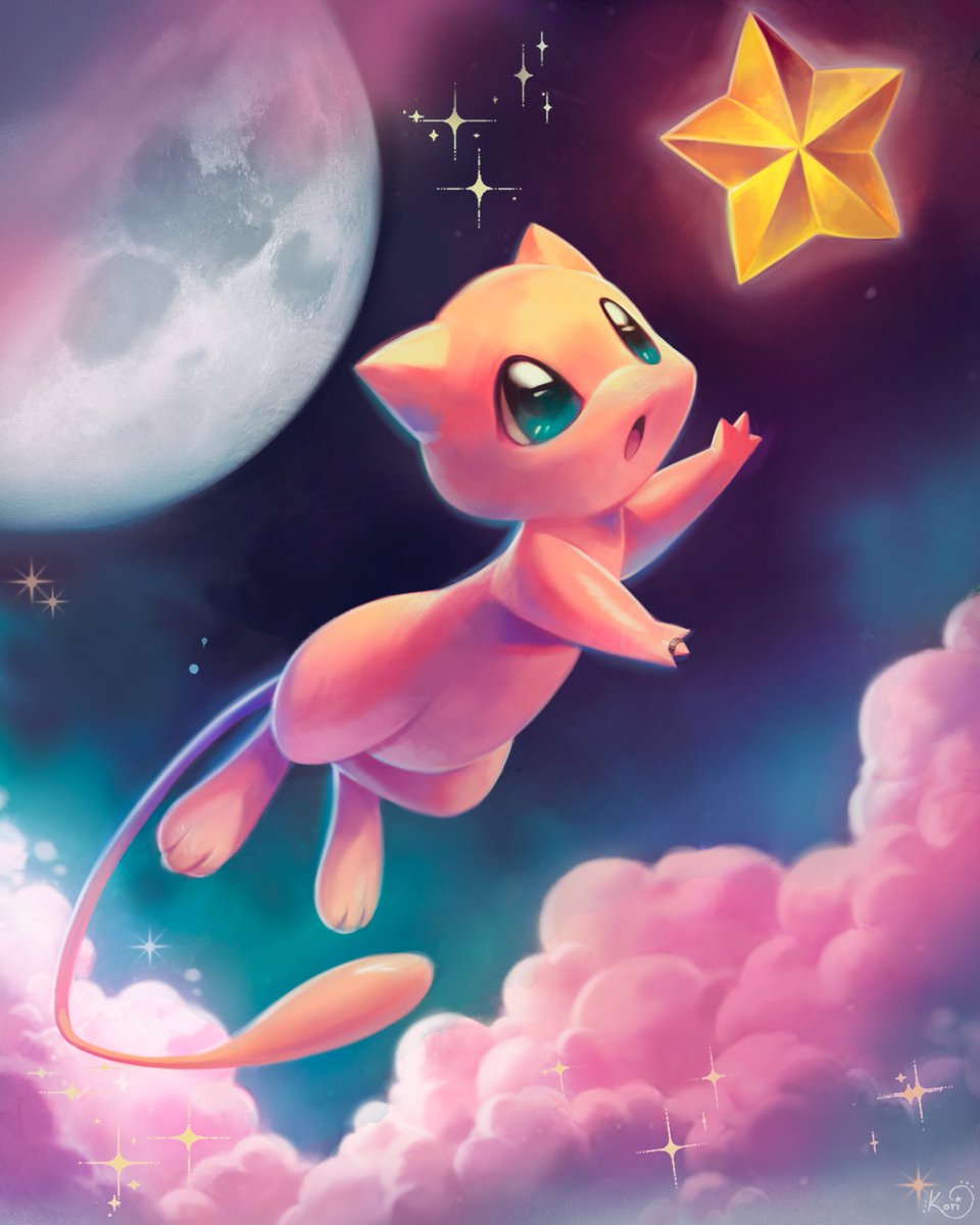 RT @koriArredondo: Reaching stars

#mew #pokemon https://t.co/RqVD6PBfbM
