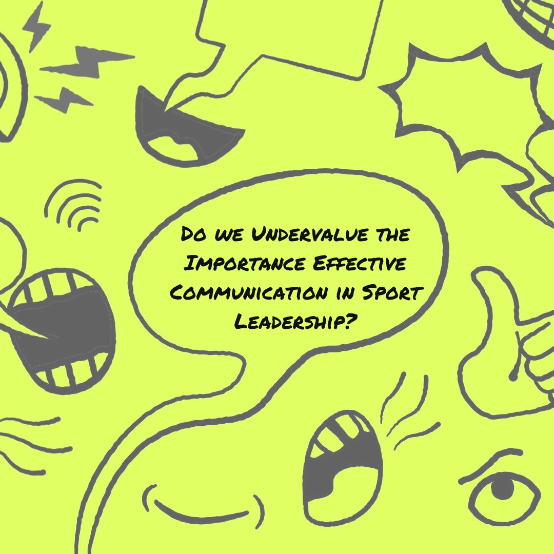 Effective communication is often undervalued in sport leadership. In this article, we identify 3 concepts, from discussions with senior leaders, to help leaders communicate more successfully. buff.ly/3Dh1L57 

#SportsIndustry #LeadershipDevelopment #communciation