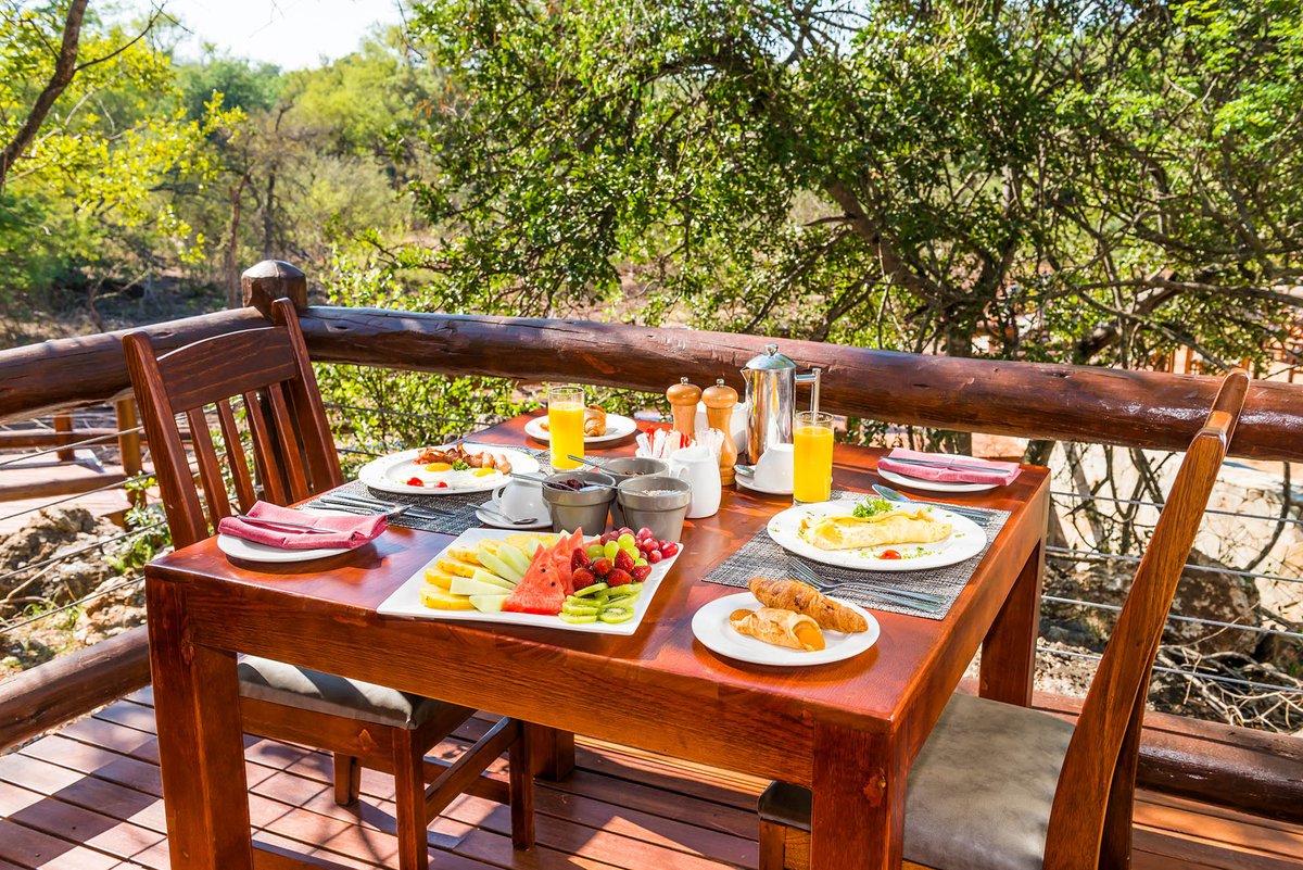 Indulge in the exquisite Flavors of our cuisine throughout your stay with us. 

After all, you're on a well-deserved holiday! Treat your taste buds to a culinary journey like no other. For bookings, visit our website now - makalali.co.za