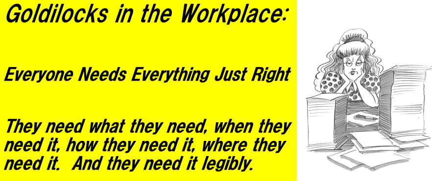workforceentry's tweet photo. Goldilocks in the Workplace. Help young people succeed by helping them understand that people need their help. #WorkforceEntry, #ThePieThePennyThePyramid https://t.co/0SjXGPBe7L