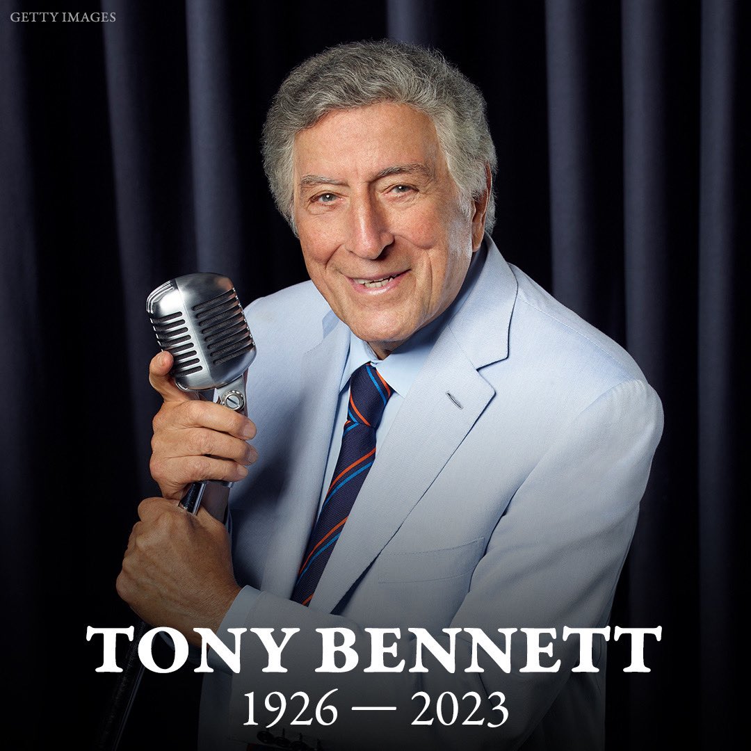 A legend, full stop. 

Obit: abc7ne.ws/3rBuWNJ

#tonybennett
