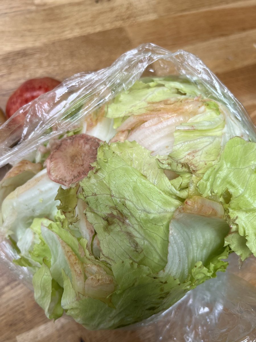 LouMidl's tweet photo. @sainsburys applaud you removing the use by dates off your fruit and veg but does seem to have reduced the quality of fruit and veg in online orders. These were all in my latest order and doesn’t include the brown cauliflower I sent back. https://t.co/sfumvOk73M