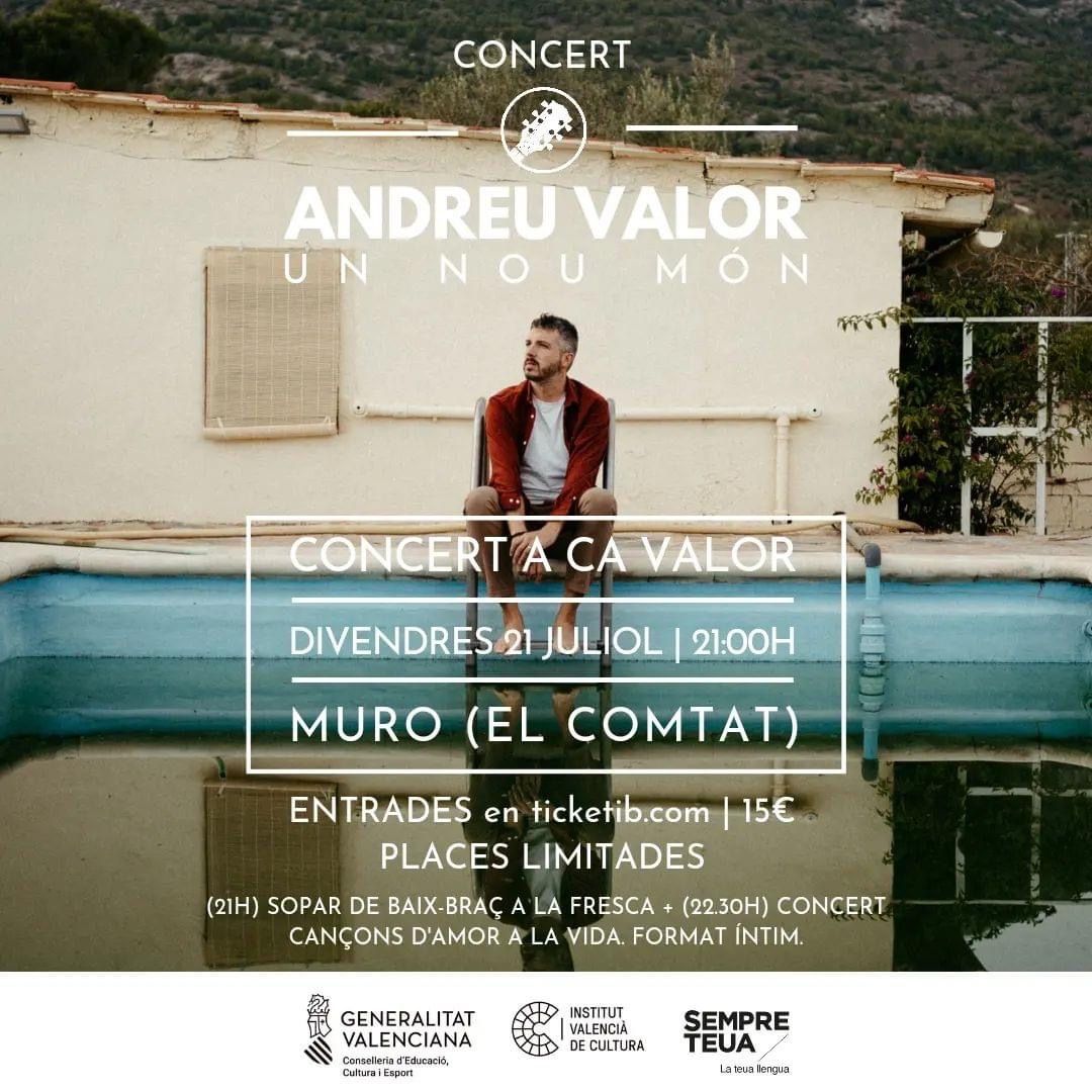 musicaNvalencia's tweet photo. [Agenda #músicaenvalencià]
Hui divendres 21 de juliol:
· @el_Diluvi  @Mugroman  @pellikana @KAkontaminacio  Tinc Ladilles i @macondopv al Campello
· @titopontet a Carcaixent
· @AndreuValor  a Muro
· #Lespurna al Fnac – València
+Info +agenda +concerts a: https://t.co/euT23uqTdr https://t.co/f5J1jVgYdq