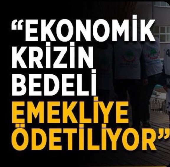 #EmekliyeİnsancaZAM