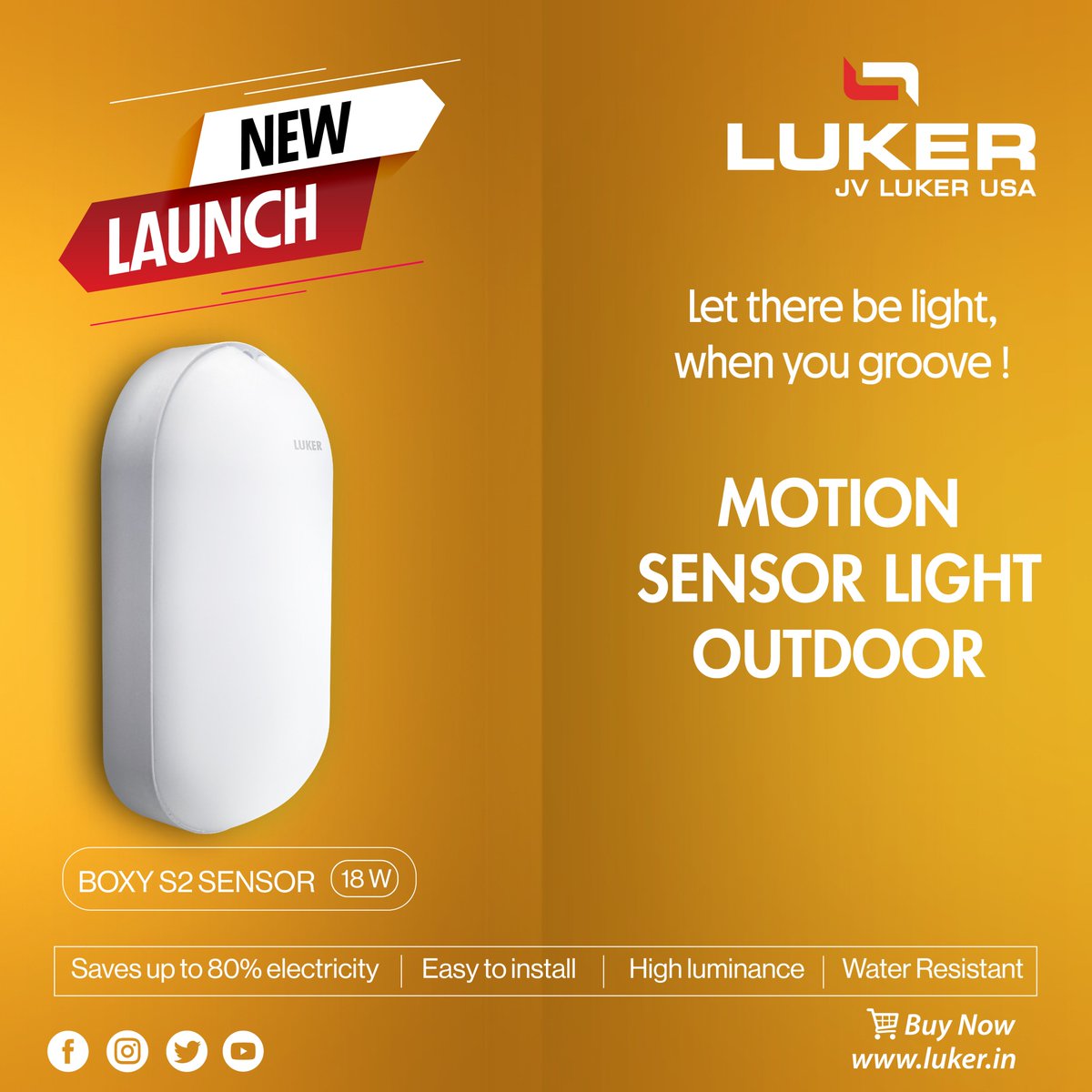 lukerbrand's tweet photo. Let there be light, when you groove!
Introducing our exciting new arrival!! #LukerMotionSensorlights

Toll-free: 18001202350
Visit Website: https://t.co/mpKId9G6UE

#LukerJVLukerUSA, #lukerbrand #LukerLEDLights #led
#lukerbrand #jvlukerusa #lukerledlights #LukerLED #LedTubeLights https://t.co/6WYlz0vlZE