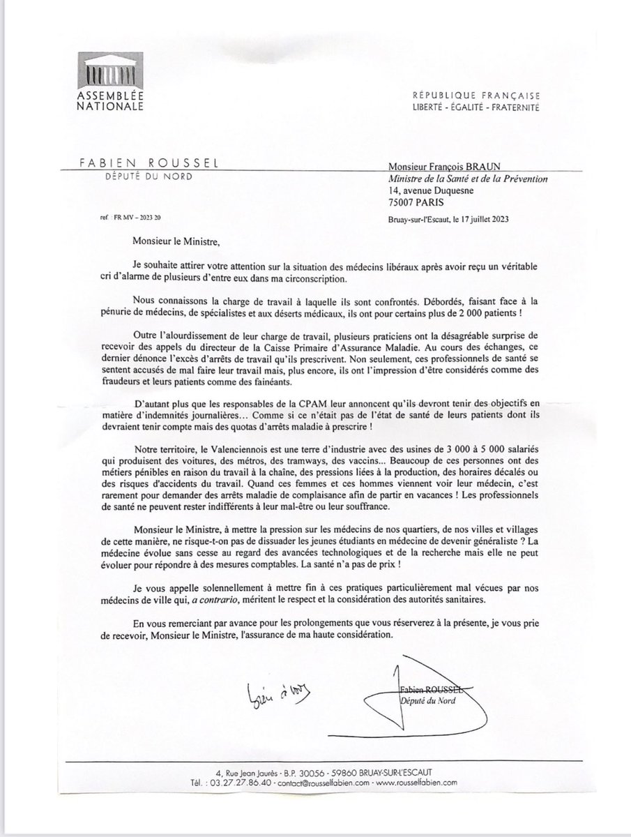 👍 Bravo Mr le député 👉🏻