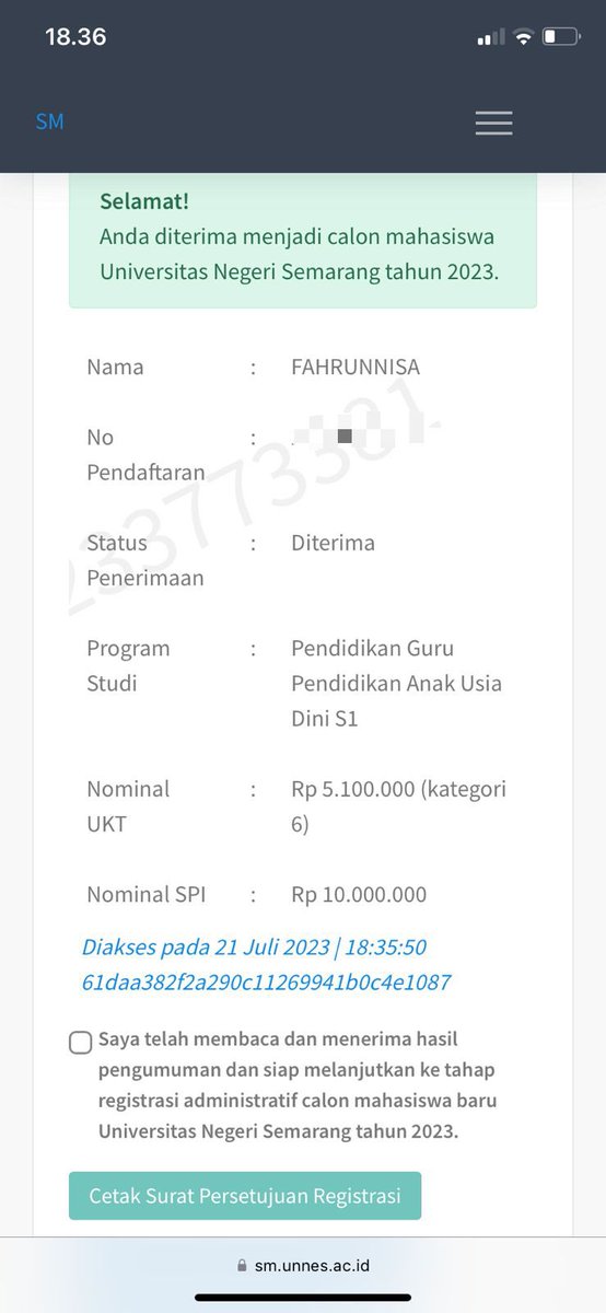 kthrektorunnes's tweet photo. makasih ya unnes udhh mau terima aku apa adanya😭🫶🏼 https://t.co/IGVg99CK5x