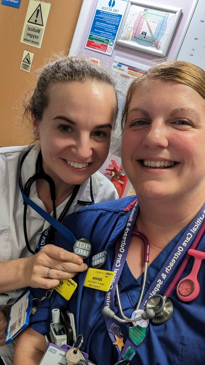 #Rehablegend #ICURehabDay23 
CCOT help rehab patients after critical illness by giving reassurance, guidance and encouragement, followed by collaboration and teamwork with our CCOT physio @emily_cammack @BHTCriticalCare @BucksHealthcare #rehabiscritical