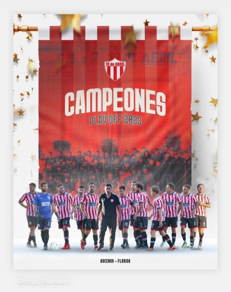 Recordando siempre las malas para poder disfrutar y mucho las buenas <a href="/DiecinueveAbril/">Diecinueve De Abril</a> 
El cielo esta de fiesta por parte doble 
Gente que quise mucho y quiero porque siempre va a estar entre nosotros trabajadores por y para el pueblo y también para el club 
Gracias por todo