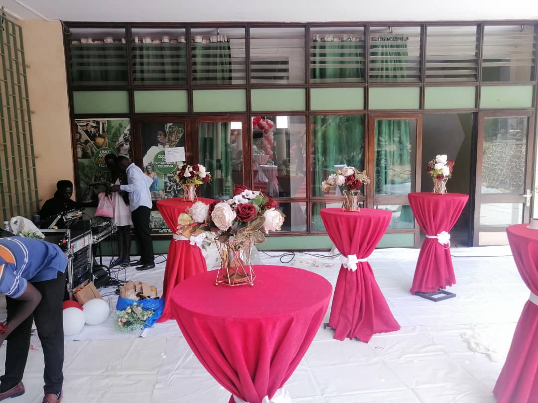 UNCC_UG's tweet photo. #SetUp 🔥 Calm Before the Storm

Are your Red Carpet Outfits Ready? 

Its the #BridgeHighTvSeries Premier Tonight at the National Theatre. 

Fall in - Entrance is only 30K &amp; 50K https://t.co/B035Bmg03Y