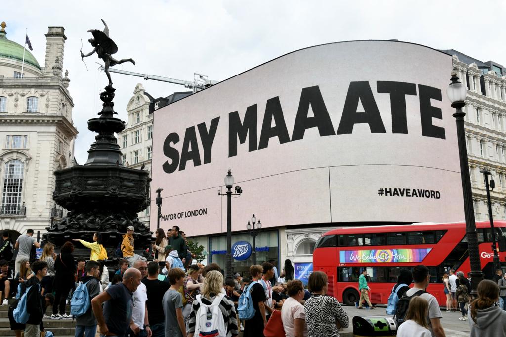 MayorofLondon's tweet image. One word. Maximum impact. #Maaate #HaveAWord