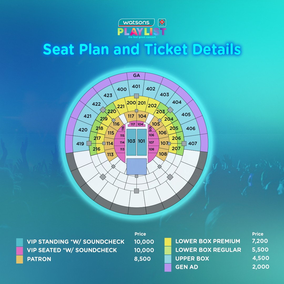 WatsonsPH's tweet photo. Let's do that again! ✌

Splurge on your Watsons faves and get free tickets to the Watsons Playlist Concert featuring today’s top acts, SB19, Ben&amp;Ben, and Zack Tabudlo!

Get ready for a night of feel great music on Sep. 24 at the @TheBigDome. See you! 👀

*Ticketing charges apply https://t.co/kzkDKrqGvu