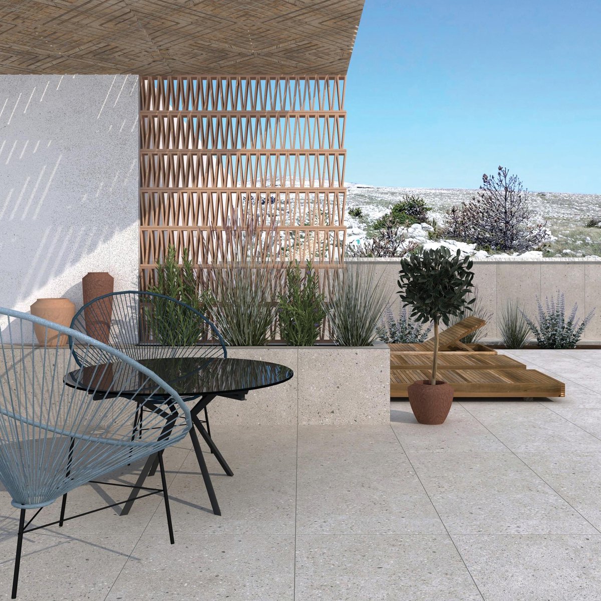 GorenjeKeramika's tweet photo. Saturn Grey Rectified: The ideal ally in connecting outdoor and indoor spaces. 

#gorenjekeramika #premiumline #gorenje #premium #gresporcellanato #frostresistant #slabs #floorcoverings #tiles #tiledesign #outdoortiles #sustainable #trends #interiordesign #architecture #ArchDaily https://t.co/g0IBPS2AuK