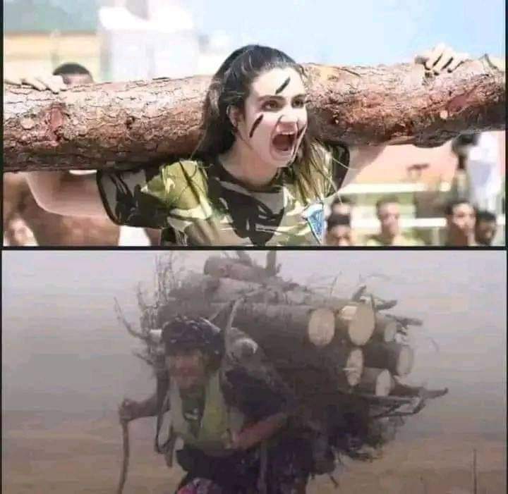 بطولاتكم اليوم كانت روتين يومي لجدتي
🙂