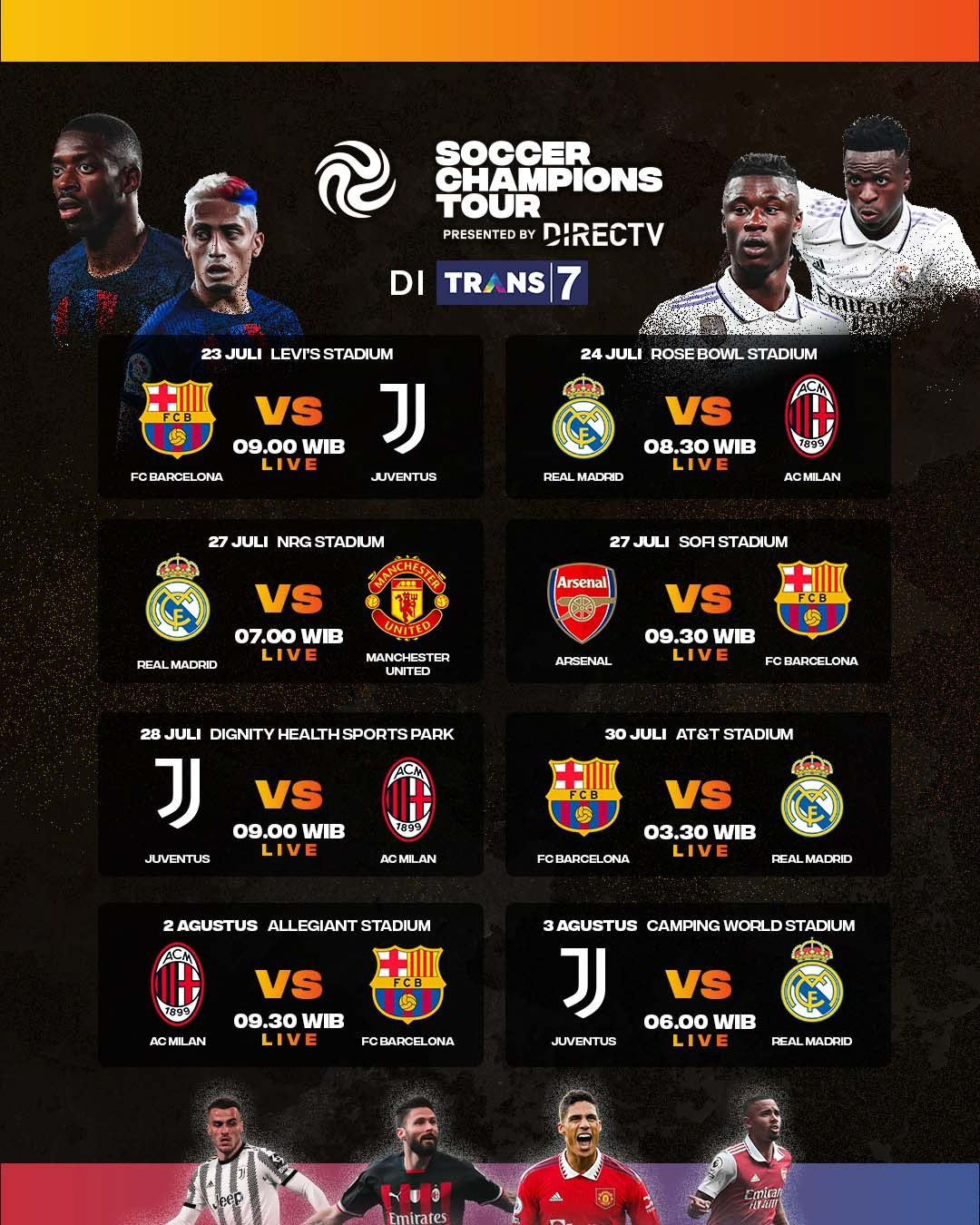 Seputar Real Madrid on Twitter: "🚨 Official: Seluruh pertandingan pra ...