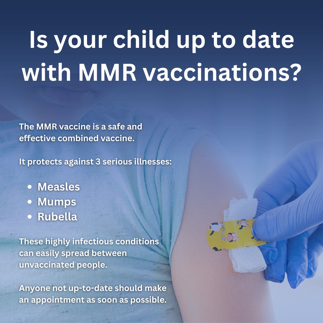 As part of continued efforts to protect people against getting measles, the NHS has launched a campaign encouraging people to check their vaccination status. Vaccines are safe, effective and protect us all!