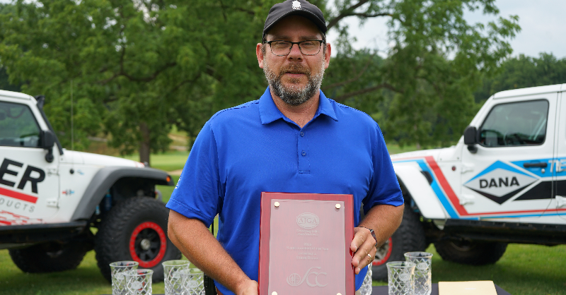 AJGAGolf's tweet photo. The American Junior Golf Association is proud to honor Steve Brown, Superintendent of #DanaIncJr, with the 2022 Superintendent of the Year award.

Brown's dedication and hard work shows his commitment to helping the AJGA as well as the juniors.