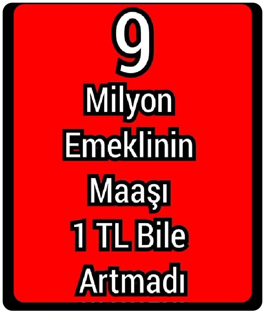 Aydnl11631645's tweet photo. 25 Temmuz’da toplanacak
@TBMMresmi kurulu

sayın muhalefet milletvekilleri
2,5 aylık krallara layık tatillerine ara verip
iki günlüğüne gelip

gerçekten evine ekmek alamayacak durumda ki biz
emeklilerin derdine
çare olurlar mı acaba
#EmekliyeİnsancaZam #Emekliyi7500leGeberttiler https://t.co/KIVYb39MZy