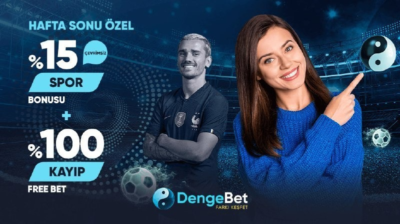 ⭐️Hafta sonuna özel eşsiz promosyon #DengeBet'te sizlerle. 

⚽️En yüksek oranlar, hızlı finansal işlemler!

ℹ️ Güncel Giriş: dng.bet/giris