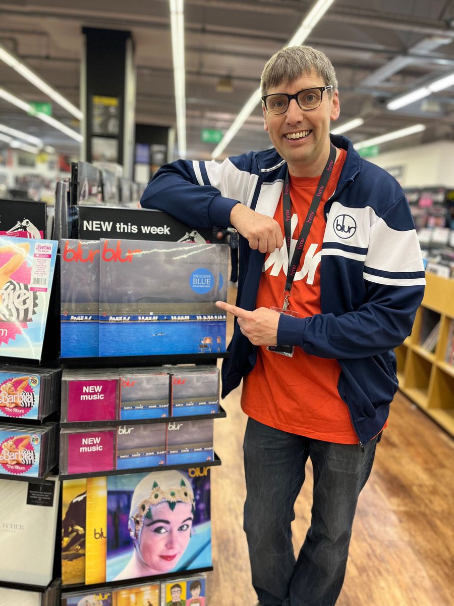 Did someone say there’s a new blur album? <a href="/blurofficial/">blur</a> #blur #balladofdarren <a href="/blurfanclub/">Blur Fan Club</a>