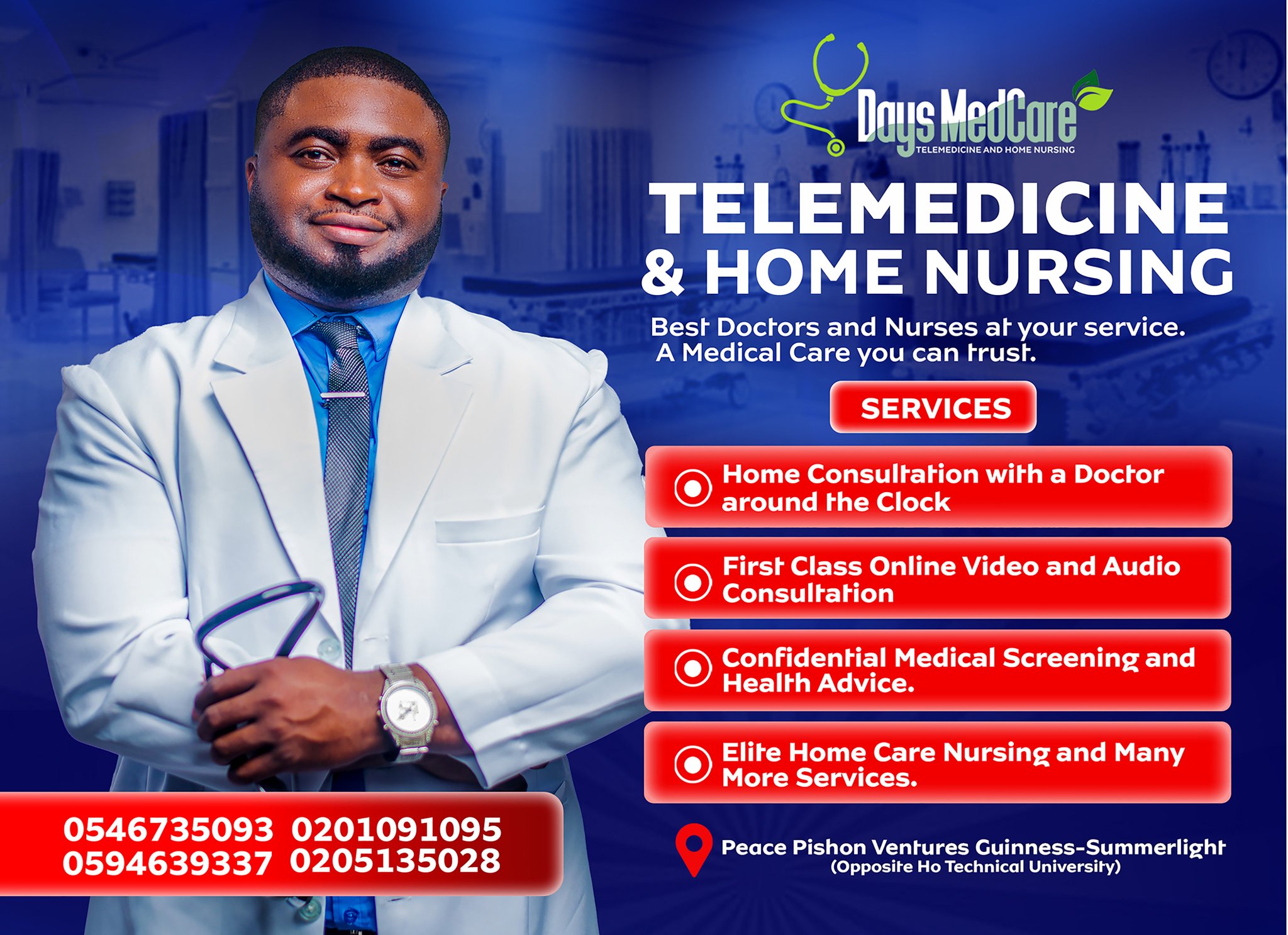Daysmedcare on Twitter "Introducing Daysmedcare, a Telemedicine and Home nursing company that