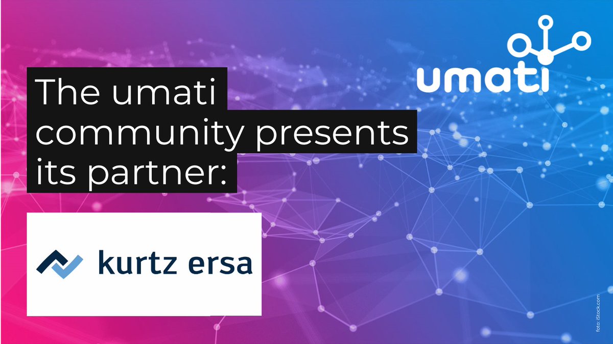 Today we proudly present our partner Kurtz Ersa.

#umati #OPCUA #interoperability
