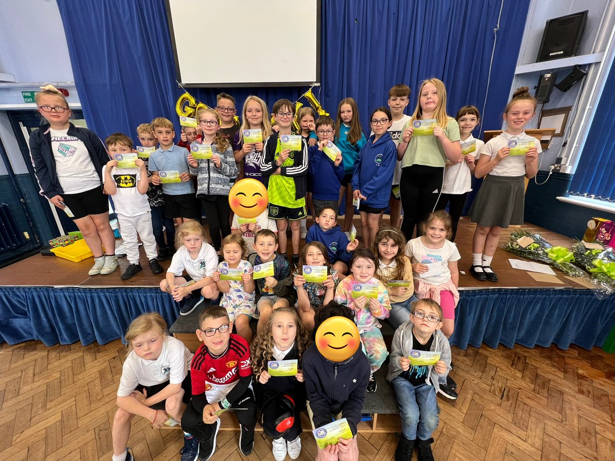 Tiryberthschool's tweet photo. Here are our amazing 95% and above attendees! Well done to everyone! We hope you enjoy the @EdenEdCentre vouchers! โจ๐ซ๐ #Above95% https://t.co/o2T7EVOIQg