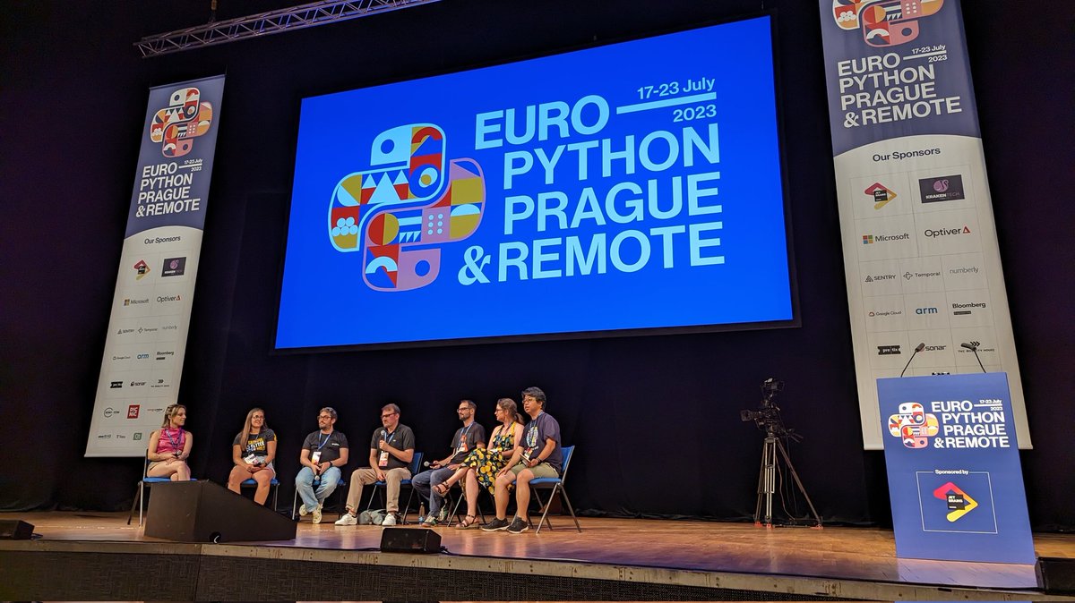 pauloxnet's tweet image. I'm at the Python Organizers' Panel: Exploring Community-Driven Python Conferences at EuroPython 2023 w/ Alexander Hendorf, Alessia Marcolini, Jimena Bermúdez, Bára Drbohlavová, Honza Javorek, Tim Hsu, David Vaz
CC @viperale @hendorf @europython @BaraDrb @honzajavorek @davidmgvaz