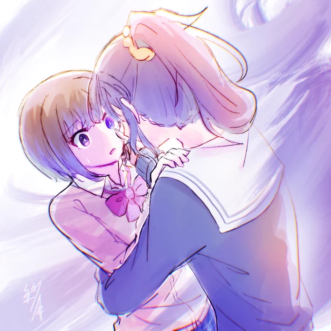 ペイントバースまふえな ペインタ-とキャンバス+スキャナ-です の色が多すぎてびっくりして固まってるって感じ
