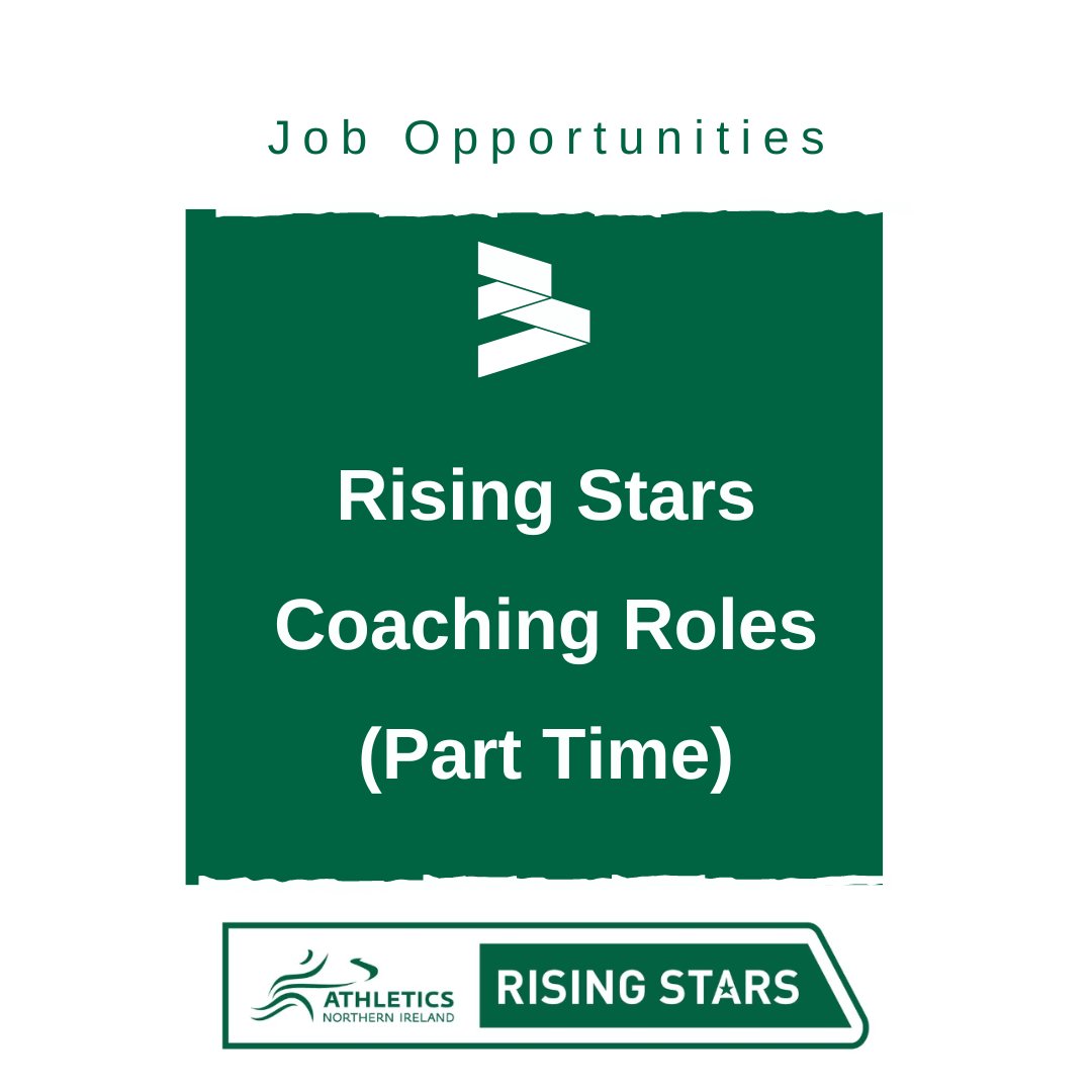 AthleticsNI's tweet image. ❗ Rising Stars Coaching Roles (Part Time) ❗

Athletics NI are seeking a Rising Stars Lead Coach &amp;amp; Coaching Assistant (both part time).

Find out more about these job roles 👇
athleticsni.org/About/Job-Oppo…

#coaching #risingstars