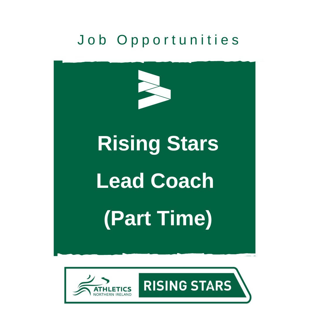 AthleticsNI's tweet image. ❗ Rising Stars Coaching Roles (Part Time) ❗

Athletics NI are seeking a Rising Stars Lead Coach &amp;amp; Coaching Assistant (both part time).

Find out more about these job roles 👇
athleticsni.org/About/Job-Oppo…

#coaching #risingstars