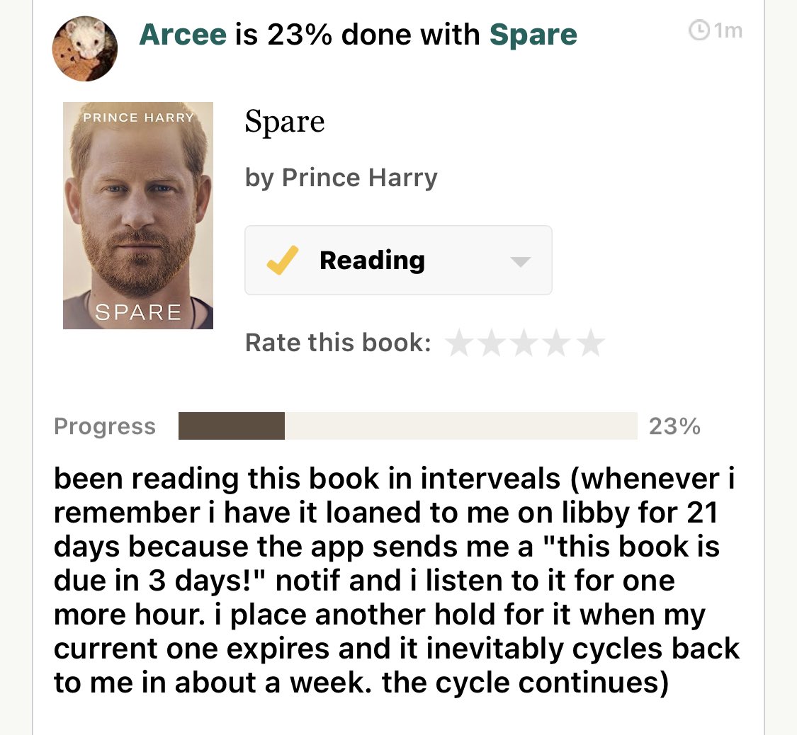 have i told you guys about my tumultuous relationship with prince harry's spare yet