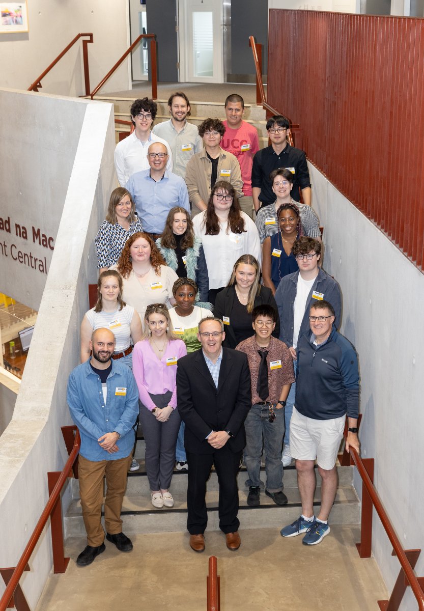 StephenUCCPharm's tweet photo. Celebrating the transformative work of our 18 #AccessibilityAlly interns! With the support of 40+ staff, they've heightened inclusivity & accessibility at @UCC.
@inclusiveUCC #A11y #A11y #AccessibilityMatters https://t.co/lGt0kN8w94