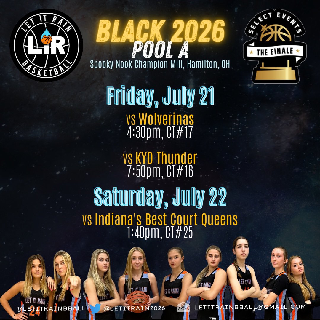 Let It Rain 2026 - Black tweet media