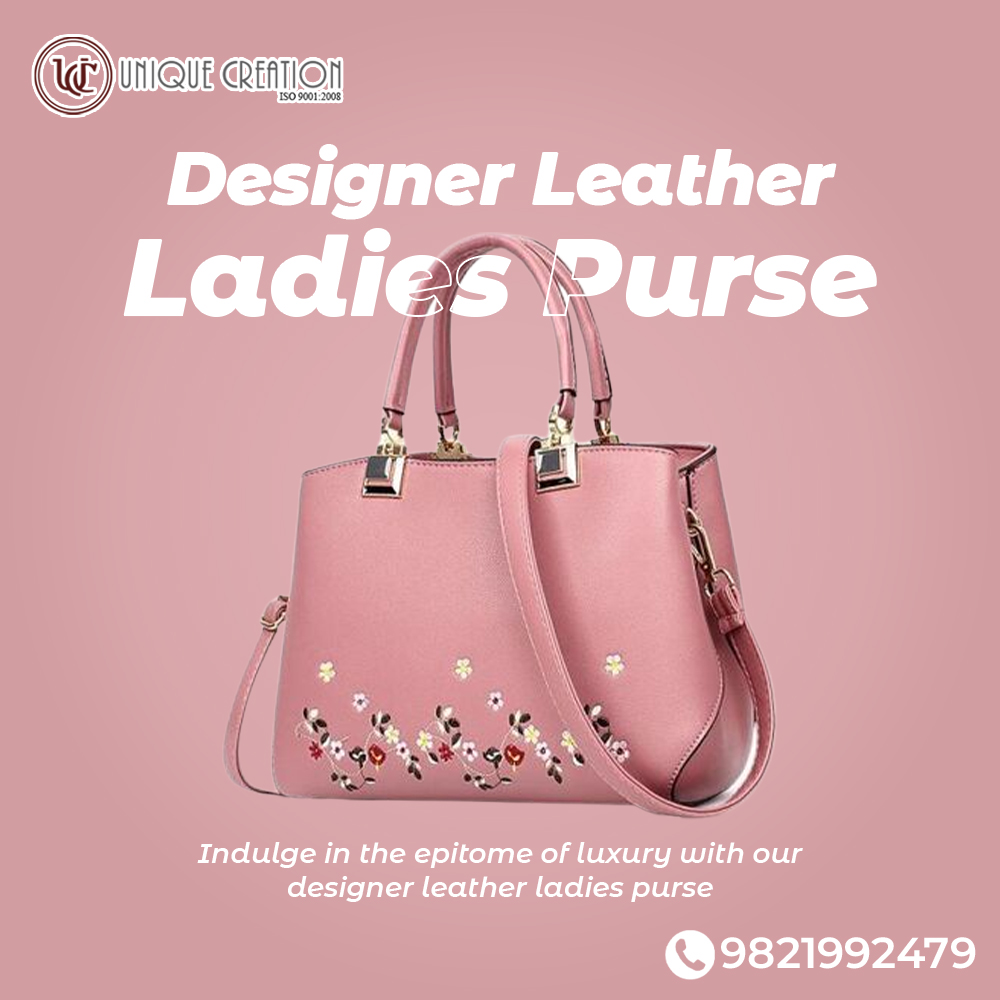 Immerse yourself in exquisite craftsmanship with our designer #leather #ladiespurse, boasting exceptional attention to detail and the finest quality materials.
Call us at 9821992479 for #wholesale queries.
#trader #supplier #manufacturer