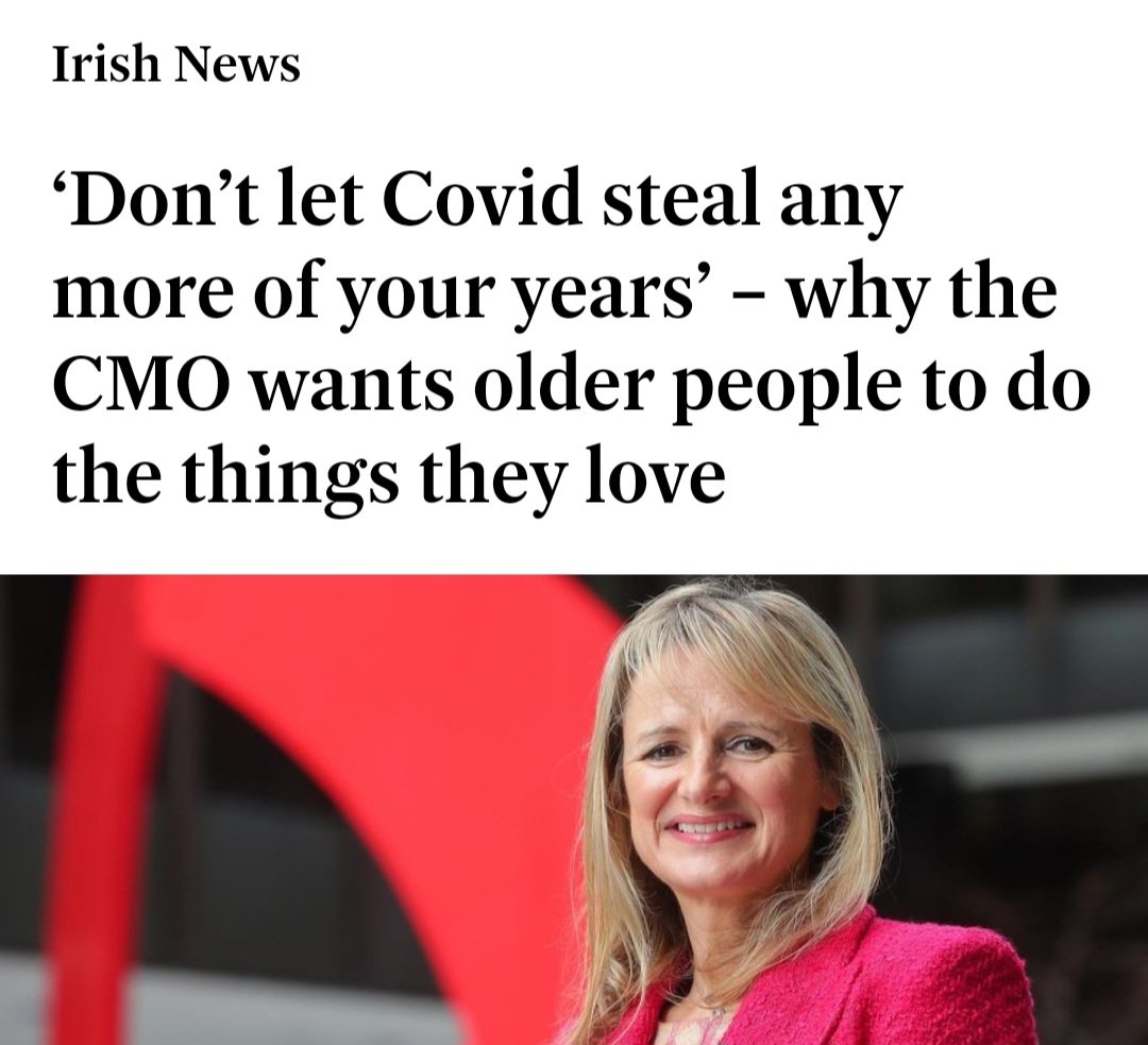 vicmidnightsun's tweet image. 8,480 COVID-19 reported* cases in over 65s in 2023 🇮🇪

5,198 Over 65s hospitalised this year thus far.

So much for the dept of health+CMO
#HelloAgainWorld campaign.

* This'll be an underestimate since testing is discouraged
#Covid19IsNotOver #MaskUp
