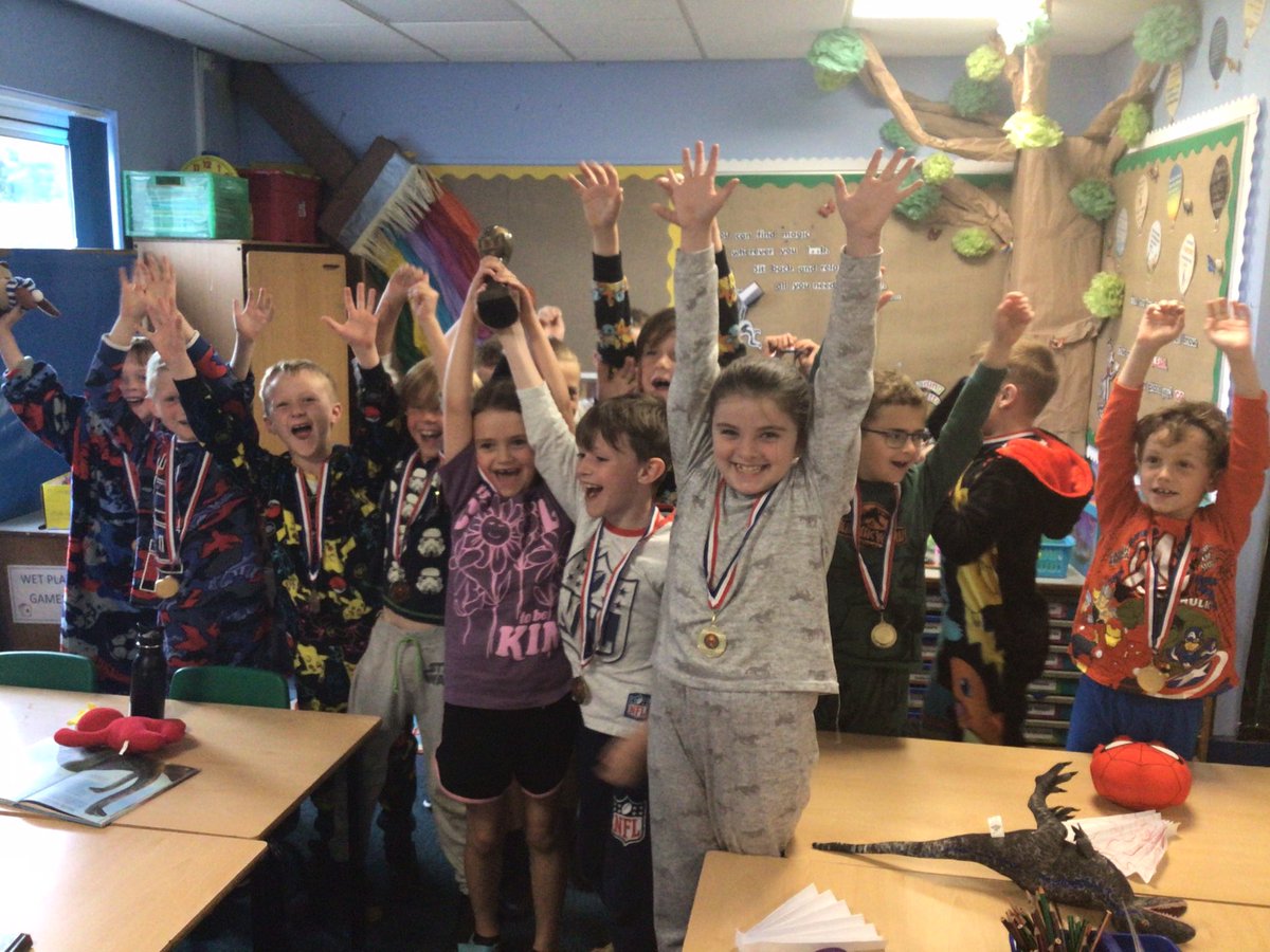 AusthorpeYear2's tweet photo. A few more den building photos and our champion Y2 football team with their new trophy! https://t.co/SsT3pLY9Rd