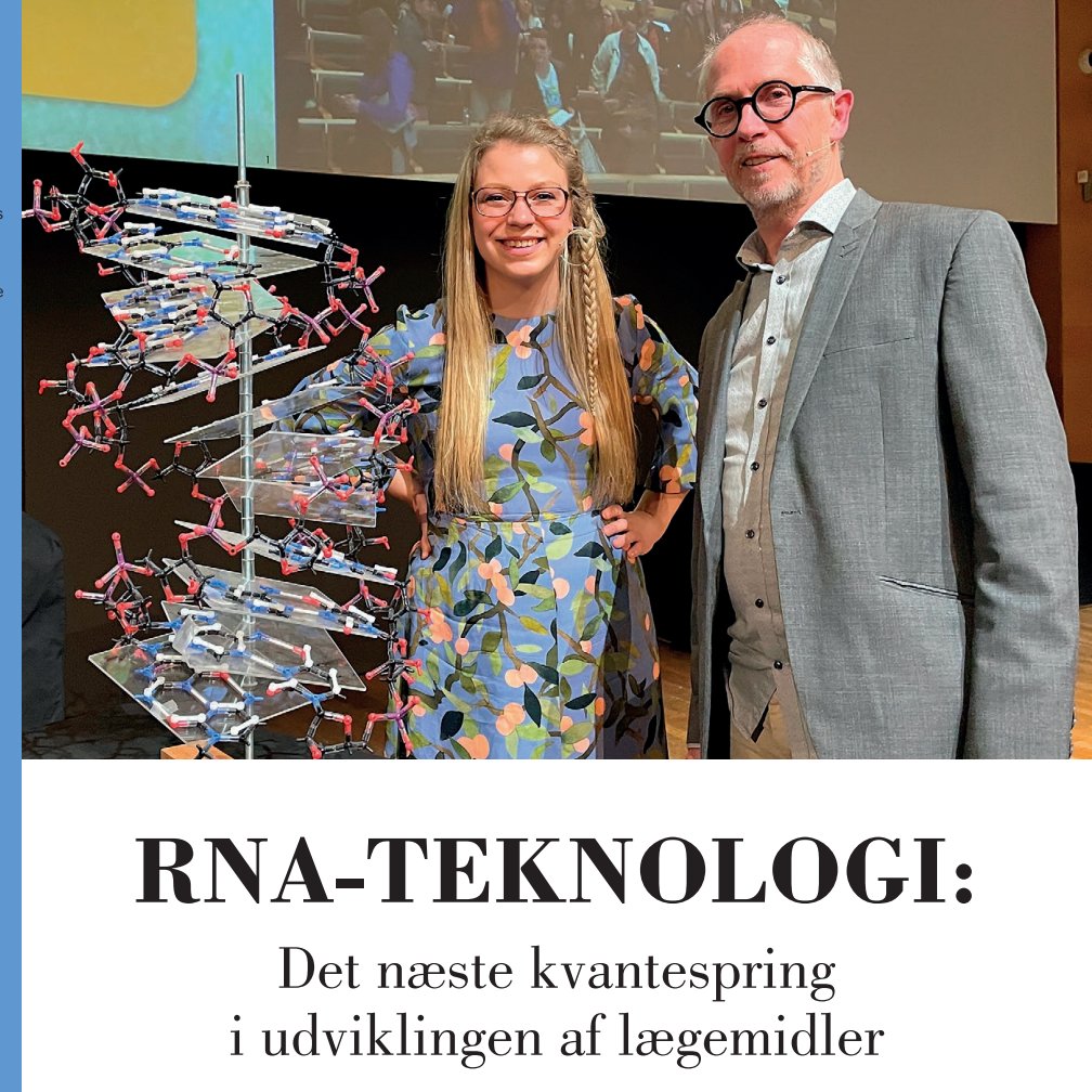 Læs om den spirende RNA-teknologi som kan revolutionere sygdomsbehandling 👉 tinyurl.com/AN-RNA-tech🧬💊🤯 Artiklen knytter sig til #foredraglive i april om 'Fremtidens RNA-medicin' af Mette G. Malle og @kjems_rgen fra @iNANO_AarhusUni 👩‍🔬👨‍🔬 Mere info: ofn.au.dk/abstract/139 👀