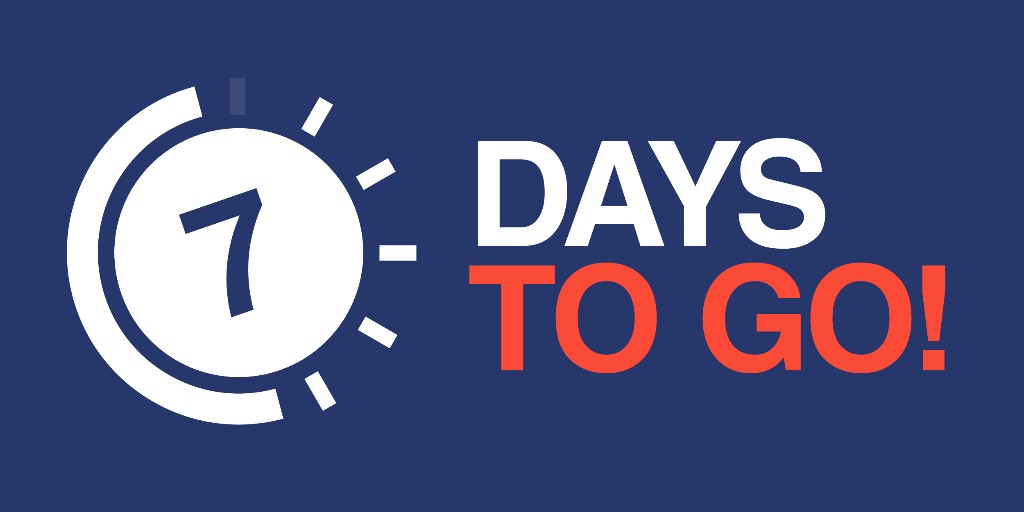 Seven days until #WorldHepatitisDay 👏

❗Join the fight as we countdown to #WorldHepatitisDay on 28 July 💪

Each year, more than a million lives are lost to hepatitis – we’re #notwaiting to change that; we’re fighting to make it happen.

👉 bit.ly/3pARJZ7

#HepCantWait