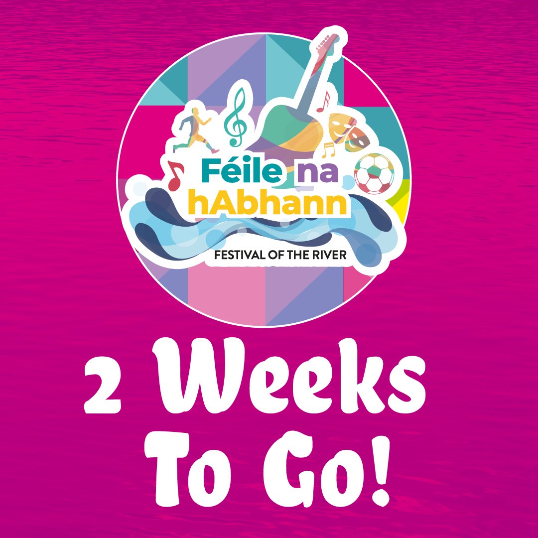 We're working flat out putting the finishing touches to this year's Féile na hAbhann, it all kicks off on SUNDAY 6TH AUGUST with our big Family festival fun day all across the Lagan Walkway. The excitement is building!!