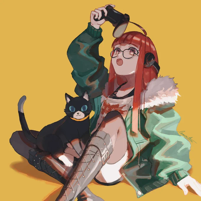 Futaba &amp; Mona  #Persona5 
