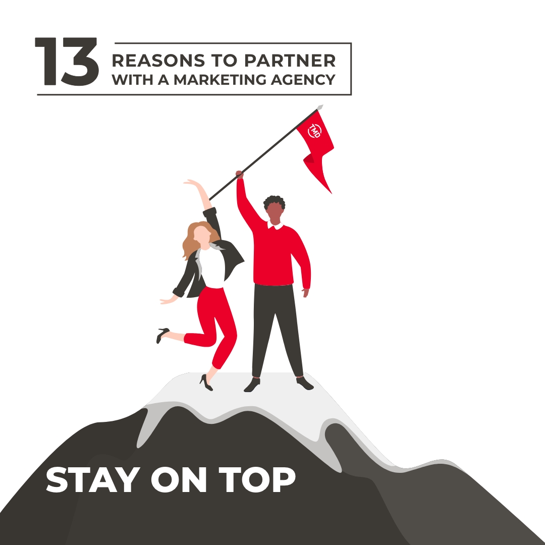 Reason #11 to partner with a marketing agency: #Trends, #technology, #algorithms, and best practices are ever-changing. If you're a small #marketing team, you may struggle to stay on top of it all. 

We’re dedicated to staying on top of the latest, so you won’t have to. 📝
