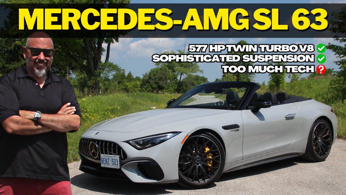 The 2023 Mercedes-AMG SL 63 sets a new standard for driving performance with its cutting-edge technology and exceptional dynamics. Experience the future of driving today with this luxe sports car.

WATCH NOW at youtu.be/NXGV_ROch_U

#2023MercedesAMGSL63 #MercedesAMGSL63 #AMG
